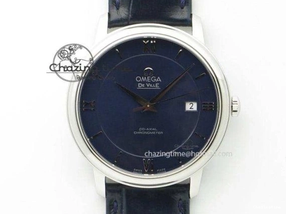 0317 Unique Planet Ocean 45mm Real Ceramic Blue BP-Maker Best Edition Black Dial On Nylon Rubber Strap A 8184